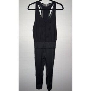 Free People FP Movement Eye On The Prize Black Jumpsuit Women's Size Small‎